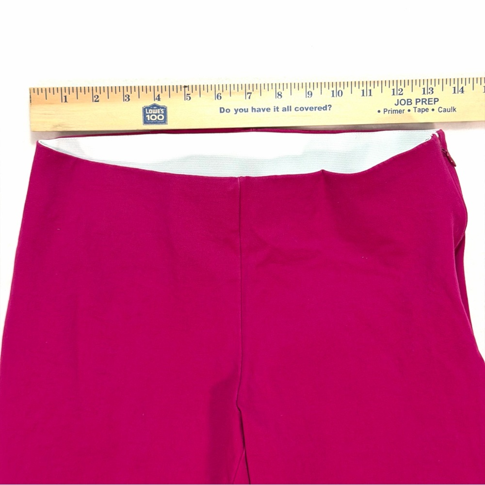 A New Day Women's Stretch  Side Zip Pants Size 6 Fuchsia Pink - Picture 4 of 6